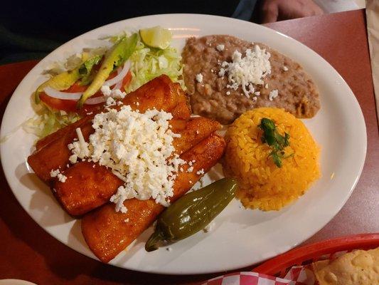 Enchiladas Mexicana