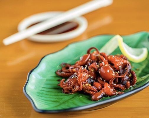 Baby Octopus Salad