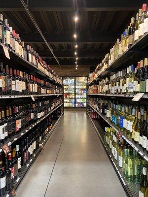 A walk down our favorite wine aisle.