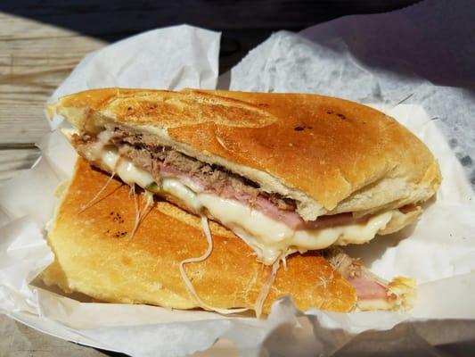 Cuban sandwich, from the Empanada guy