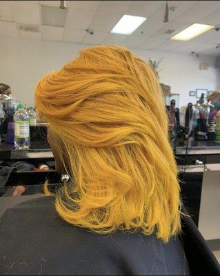 Colored and styled by us