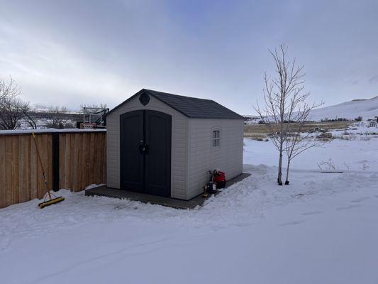 8X12 lifetime shed