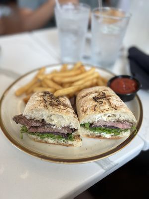 Steak Sandwich (~$21)