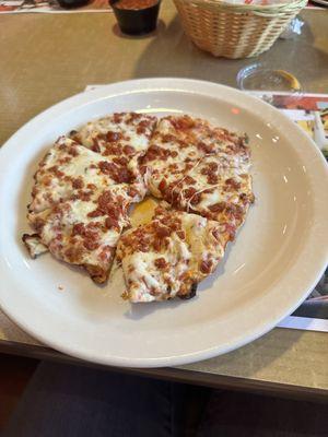 Pepperoni pizza. Buffalo Chicken (New)  Pizza