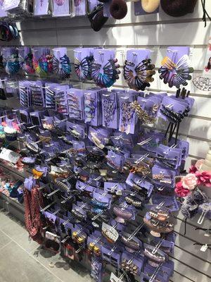 Lots of hair clips, bows and hair supplies