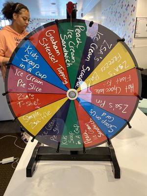 Spin that wheel