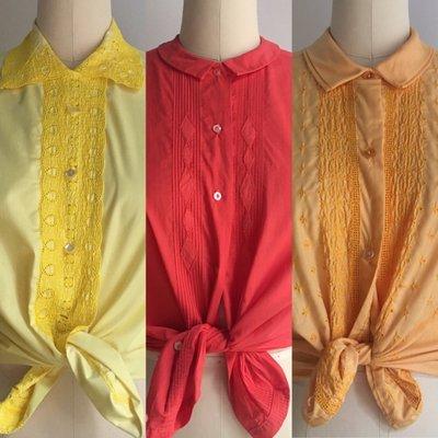 Cute 1950s & 1960s tops!