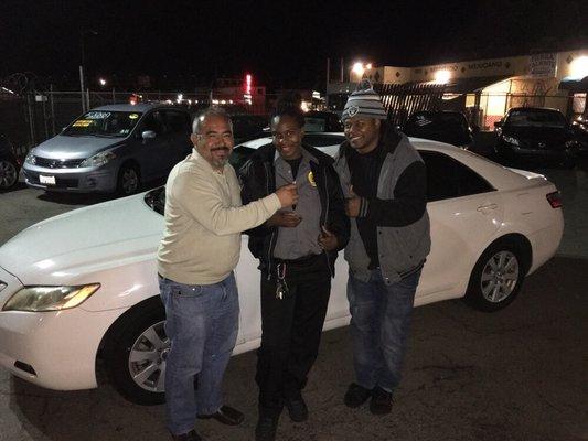 I would like to congratulate Shondricka Washington on the purchase of her new Toyota Camry!!