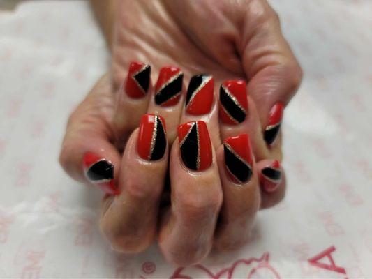 Sassy Nail Art by Kelly Kalua