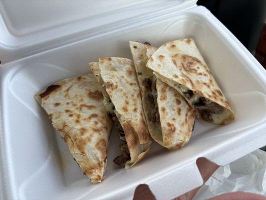 steak quesadillas