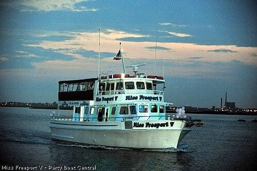 72' Party Boat available for cruises and fishing. 30 to 150 guests.