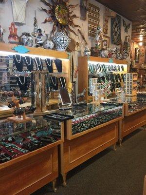 One of the front Jewelry counters