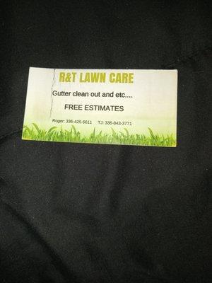 J And T Lawn Care Services