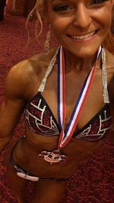 Nutrisport sponsored athlete wins again!   Carly Wendt is a professional competitor from our local community, here in Cedar Rapids.