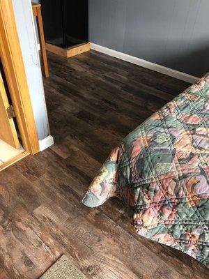 New wood floors