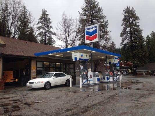 Fantastic Idyllwild gas station!