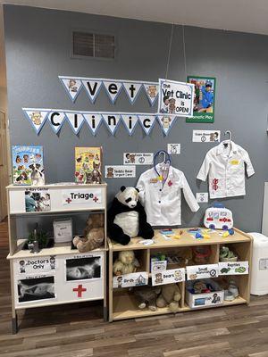 Dramatic play center VET CLINIC