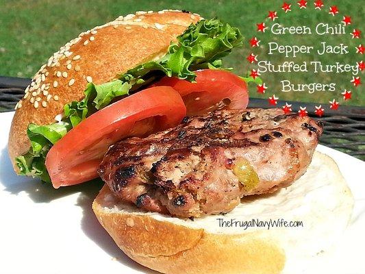 Stuffed Turkey Burger