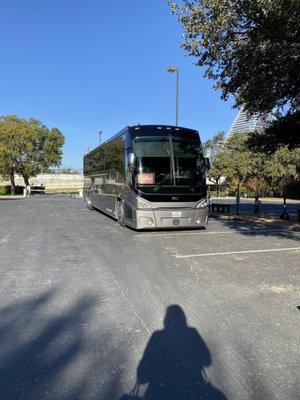 Pull up to the Hyatt and jump on the bus 15 minutes before departure. Like the good days at the old Austin airport.