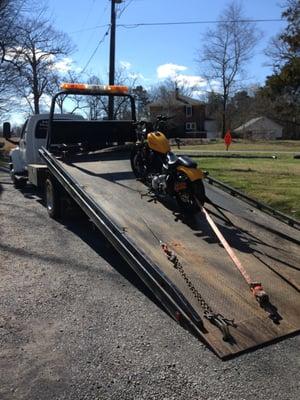 motorcycle transport