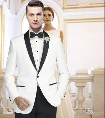 White Shawl Tuxedo