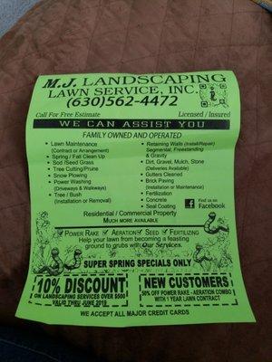 Mj Landscaping