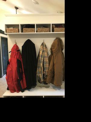 Coats and cubby