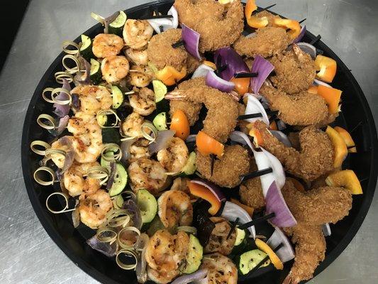 Variety Shrimp appetizers