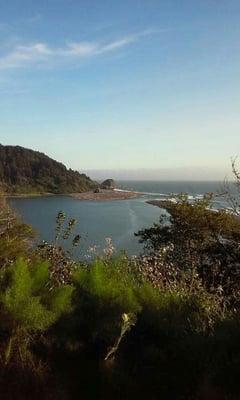 Where the ocean meets the Klamath River