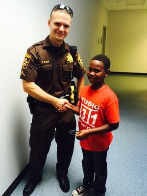 Charles County's Sheriff's Department has made a huge impact w/ inviting our summer program students to their facility.