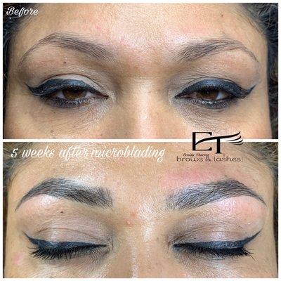 You won't need to do eyebrows makeup every morning anymore.