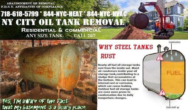 NY City Oil Tank Removal