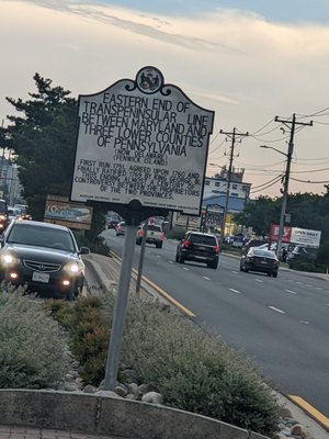 Eastern End of Transpeninsular Line Historical Marker