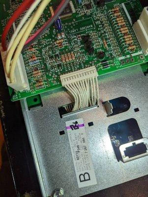 Control board replacement