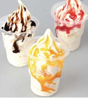 Ice cream sundaes