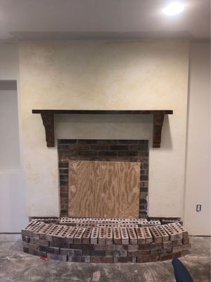 After fireplace Renovation