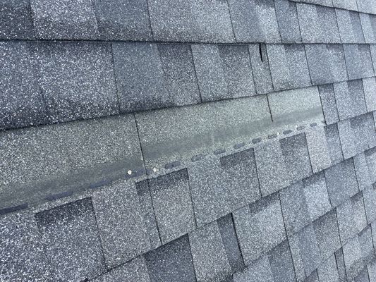 Isolate and repair roof leak