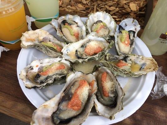 BBQ oysters!