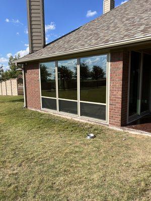 Stunning Picture Window Installation in a Plano, TX home