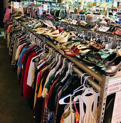 Incredible selection of Men's, Women's, and Children's Clothing at great prices!