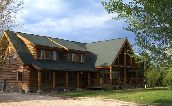 This is the Papa Bear Lodge, one of the rental cabins available for those who want to stay at the Cabins at Bear Lake.