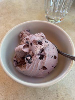 Wilcoxson's "Huckleberry" Ice Cream!!!