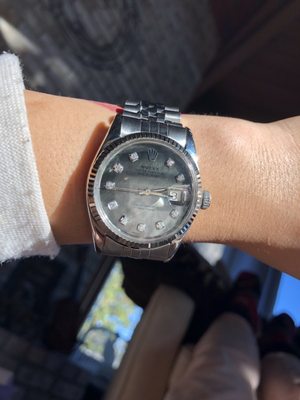 I'm proud to own this gorgeous Rolex!