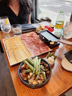 Raclette nights on Tuesdays and Thursdays :)