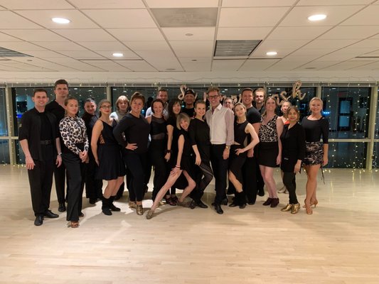 Int'l Latin Dance Camp with Allan Tornsberg at DC DanceSport Academy in Mosaic District, Fairfax VA