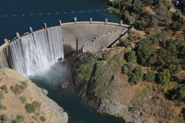 Folsom Dam on the Gold Run