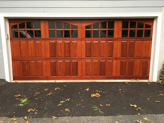 Garage Door Staining - Wayne, PA