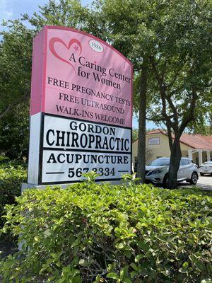 Located on 20th street (hwy 60) in Vero Beach, you won't be able to miss our big pink sign!