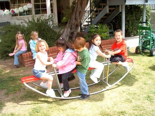 Indoor and Outdoor Playtimes.