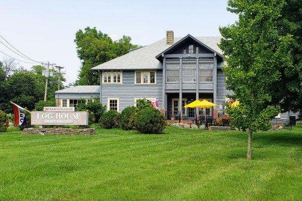 Storefront for Log House Craft Gallery